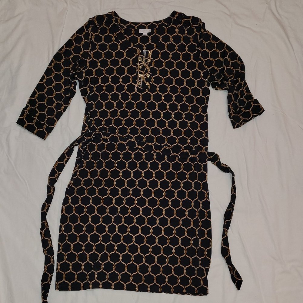 Chain design, black & good dress